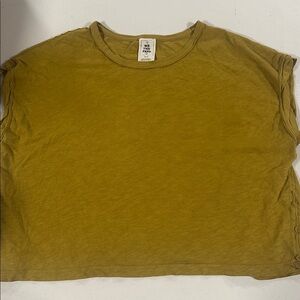 We The Free Olive Short Sleeve Tee - XS